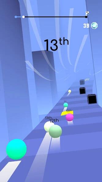 Скачать Игра "Гонка мячей-3D (Взлом открыто все) версия 1.9.3 apk на Андроид