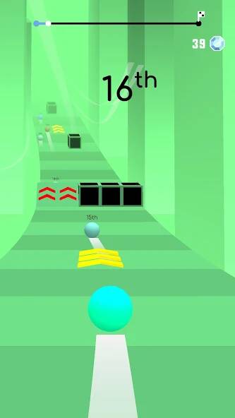 Скачать Игра "Гонка мячей-3D (Взлом открыто все) версия 1.9.3 apk на Андроид