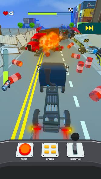Скачать Crazy Rush 3D - Уличные Гонки (Взлом открыто все) версия 0.2.7 apk на Андроид