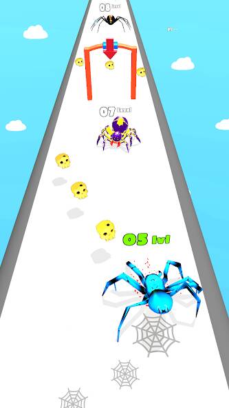 Скачать Insect Evolution Run (Взлом на деньги) версия 2.1.7 apk на Андроид