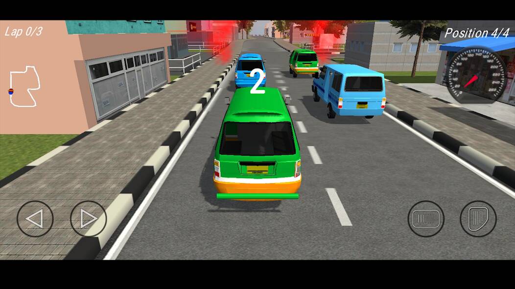 Скачать Angkot : Street Racing (Взлом на монеты) версия 1.1.1 apk на Андроид