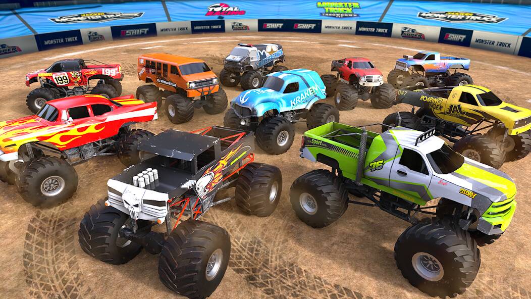 Скачать 4x4 Monster Truck Racing Games (Взлом на деньги) версия 1.9.9 apk на Андроид