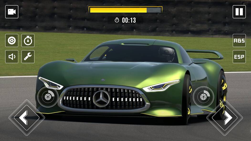 Скачать Drive Mercedes Benz Vision Car (Взлом на деньги) версия 0.4.5 apk на Андроид