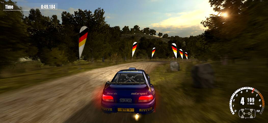 Скачать Rush Rally 3 Demo (Взлом на деньги) версия 1.3.6 apk на Андроид