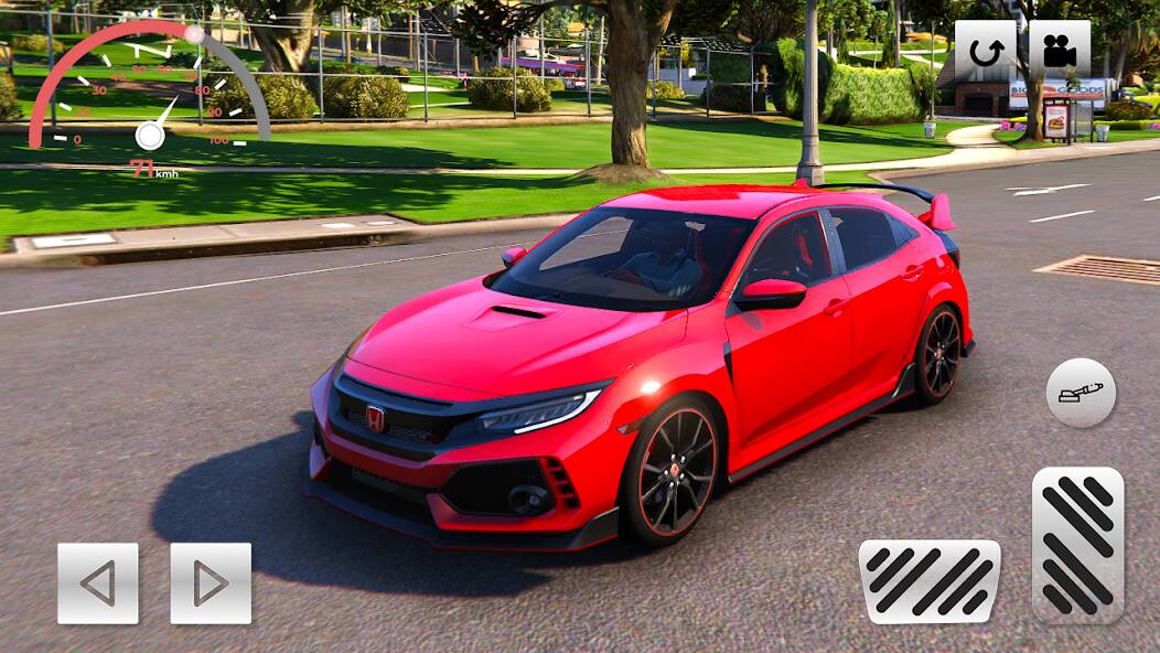 Скачать Civic Simulator: Honda Type R (Взлом на деньги) версия 2.6.3 apk на Андроид