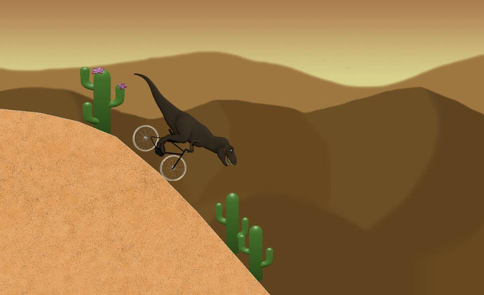 Скачать Jurassic Doom Cycling Extreme (Взлом открыто все) версия 1.5.4 apk на Андроид