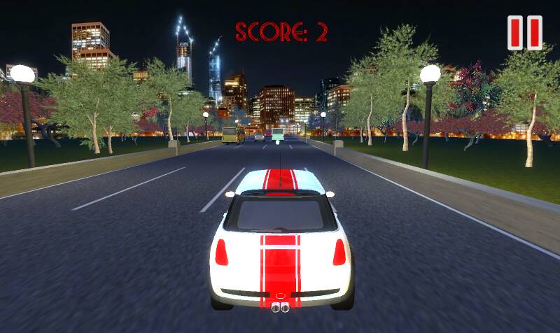 Скачать Ночь Автомобильная гонка - Sim (Взлом открыто все) версия 2.2.2 apk на Андроид
