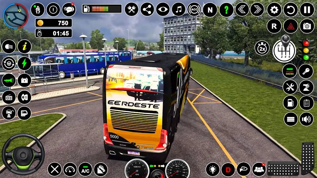 Скачать гоночная игра на автобусе (Взлом на деньги) версия 2.5.7 apk на Андроид
