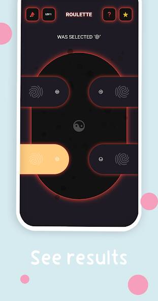 Скачать Shock - finger roulette game (Взлом открыто все) версия 0.5.1 apk на Андроид