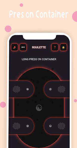 Скачать Shock - finger roulette game (Взлом открыто все) версия 0.5.1 apk на Андроид