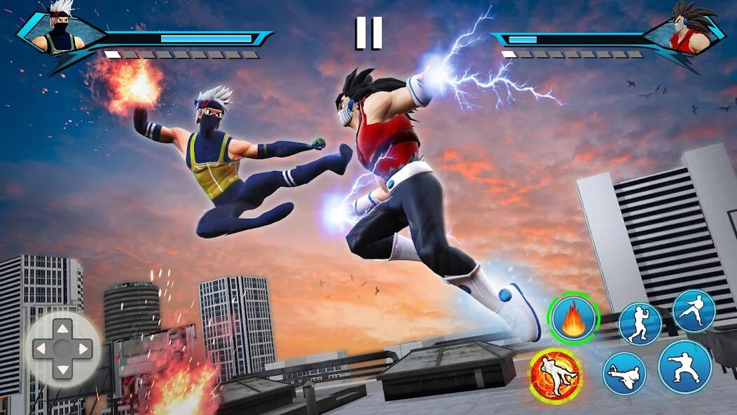 Скачать Karate King Kung Fu Fight Game (Взлом на деньги) версия 1.4.1 apk на Андроид