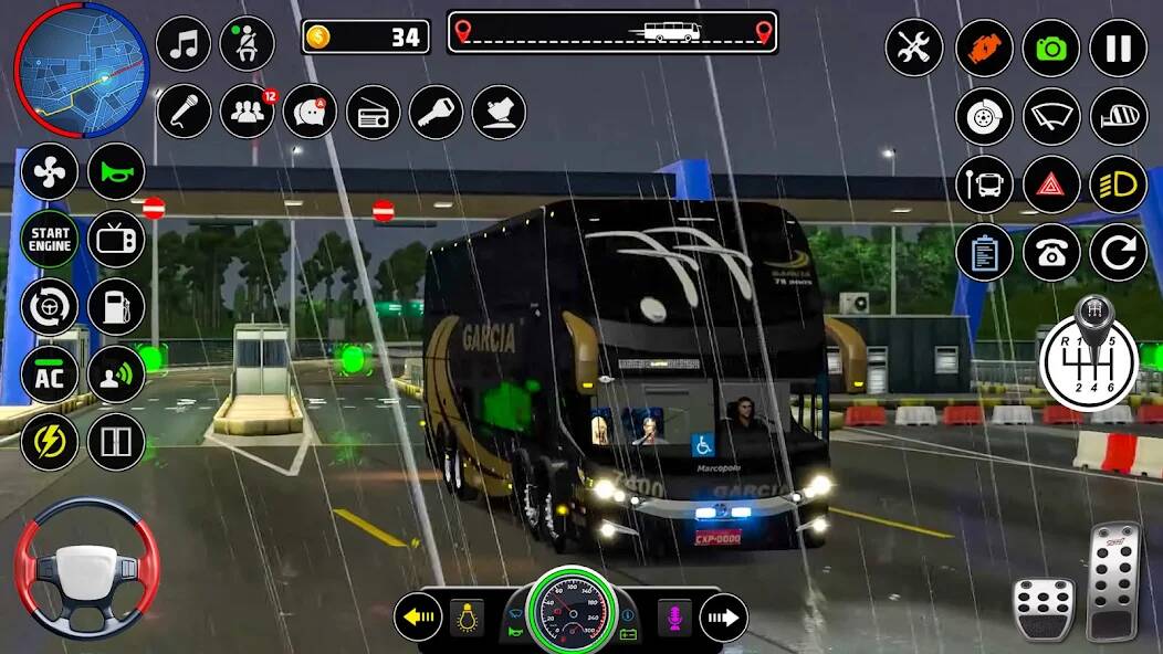 Скачать Public Coach Bus Driving Game (Взлом на монеты) версия 0.6.3 apk на Андроид