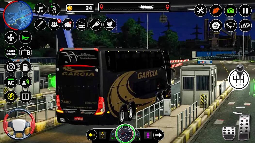 Скачать Public Coach Bus Driving Game (Взлом на монеты) версия 0.6.3 apk на Андроид