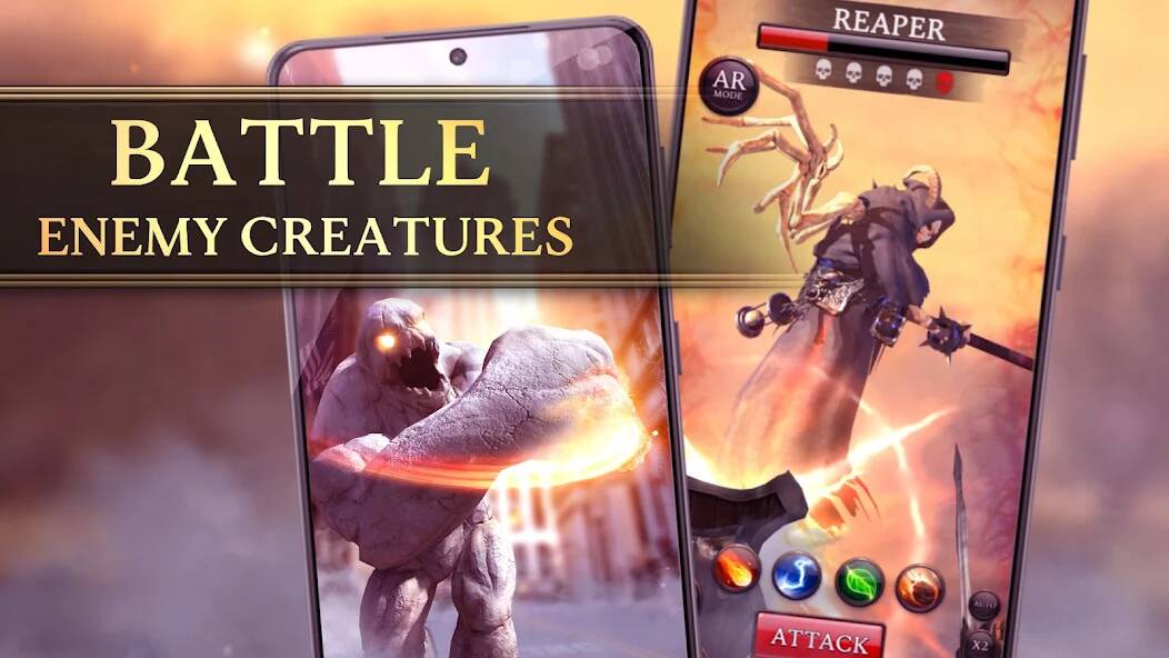 Скачать Darkane: Monster GPS RPG Games (Взлом на деньги) версия 0.7.3 apk на Андроид