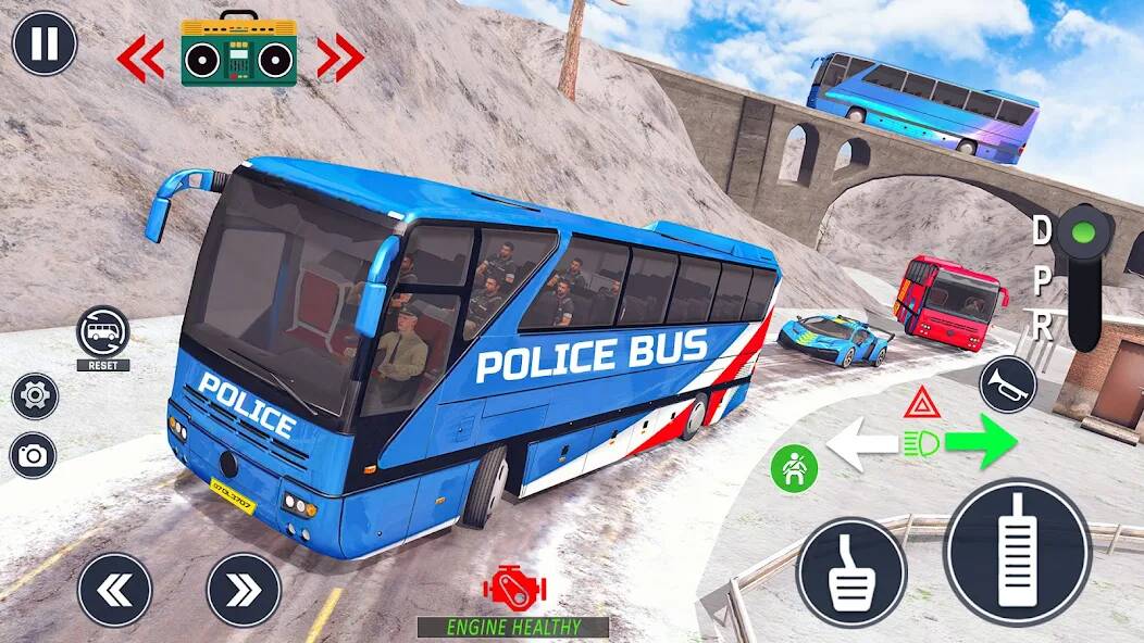 Скачать Полицейский автобус (Взлом открыто все) версия 2.9.8 apk на Андроид