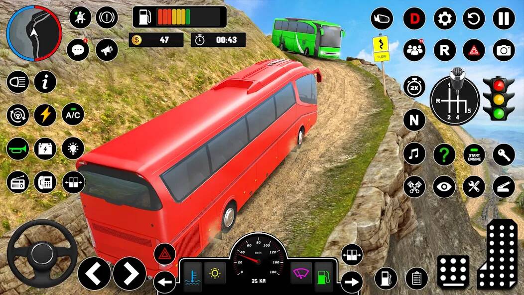 Скачать Offroad Bus Simulator Game (Взлом открыто все) версия 0.9.3 apk на Андроид