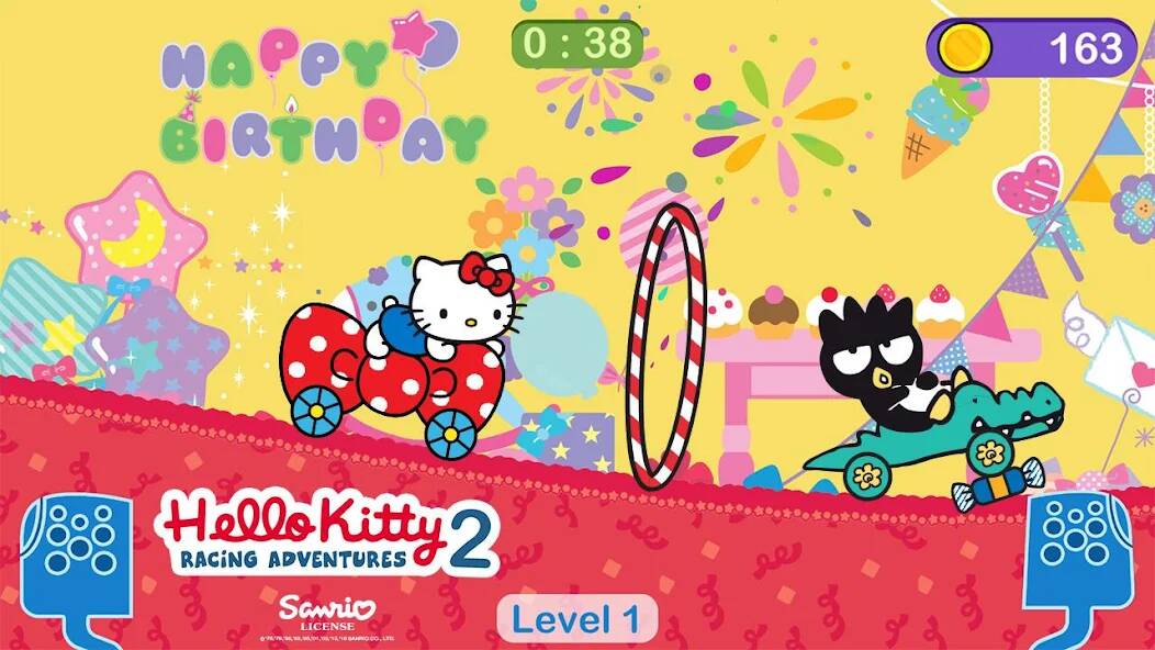Скачать Игры Hello Kitty - машина игра (Взлом открыто все) версия 2.6.7 apk на Андроид