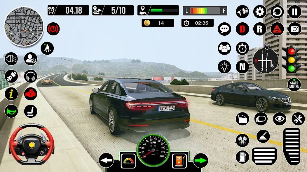 Скачать Автомобильные игры 3D: Вождени (Взлом открыто все) версия 1.8.9 apk на Андроид