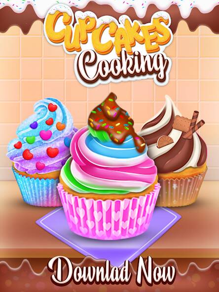Скачать Cake Maker Cooking Cake Games (Взлом открыто все) версия 1.7.3 apk на Андроид