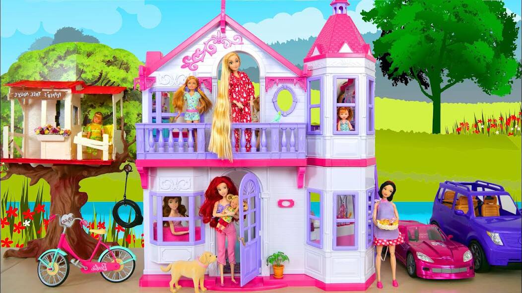 Скачать Doll House Design: Girl Games (Взлом открыто все) версия 0.4.9 apk на Андроид