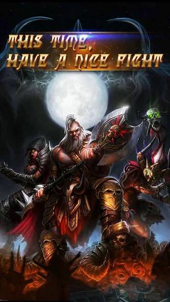Скачать Dark God of War：Idle AFK RPG (Взлом на деньги) версия 2.5.6 apk на Андроид