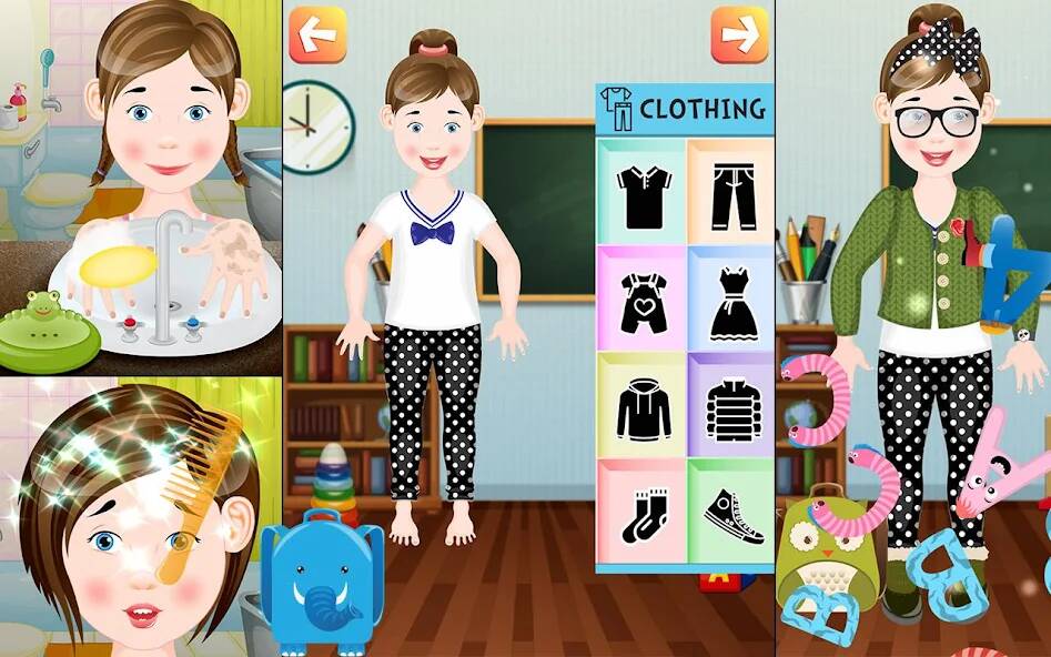 Скачать Игра одевалки для девочек (Взлом открыто все) версия 1.1.2 apk на Андроид