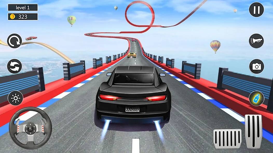 Скачать GT Car Stunts - Ramp Car Games (Взлом открыто все) версия 0.4.4 apk на Андроид
