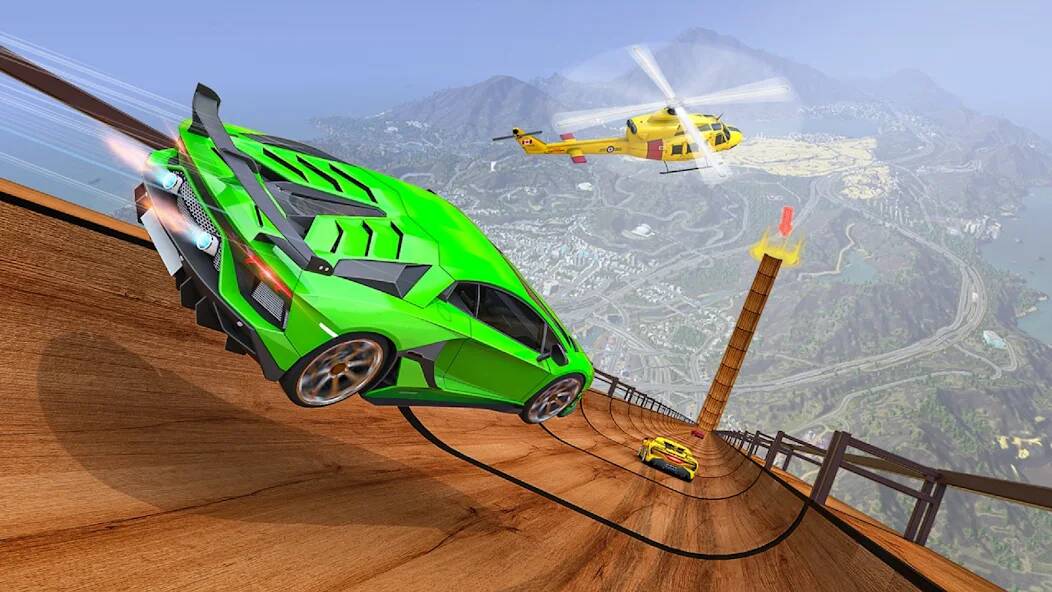 Скачать GT Car Stunts - Ramp Car Games (Взлом открыто все) версия 0.4.4 apk на Андроид