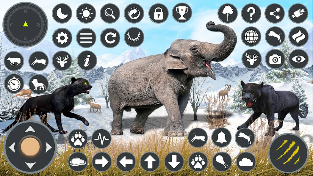 Скачать черная пантера: жизнь животных (Взлом на монеты) версия 1.9.3 apk на Андроид
