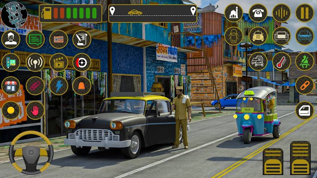 Скачать Indian Taxi Simulator car Game (Взлом на монеты) версия 2.2.7 apk на Андроид