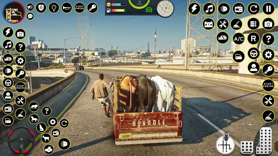 Скачать Animal Transport: Truck Games (Взлом на монеты) версия 0.5.3 apk на Андроид