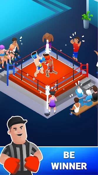 Скачать Boxing Gym Tycoon 3D:Idle Game (Взлом на деньги) версия 1.1.4 apk на Андроид
