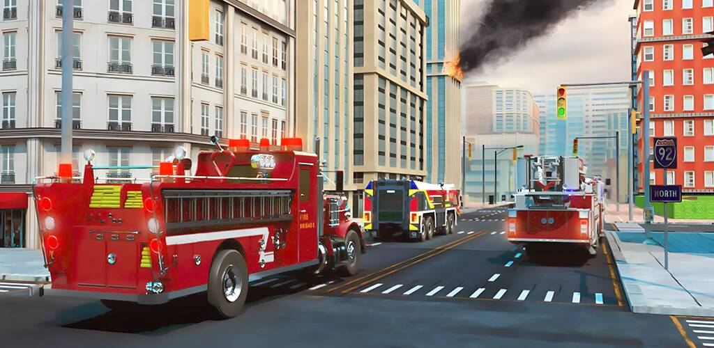 Скачать Real Firefighter 3D Simulator (Взлом на монеты) версия 1.4.1 apk на Андроид