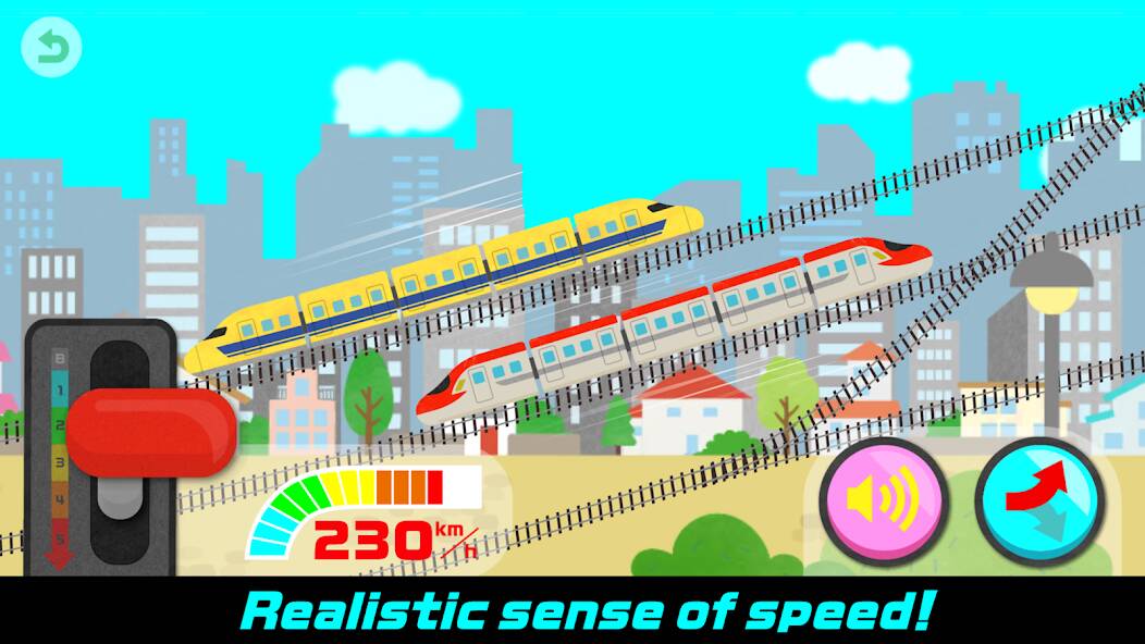 Скачать Train Roller Coaster (Взлом на монеты) версия 2.6.8 apk на Андроид