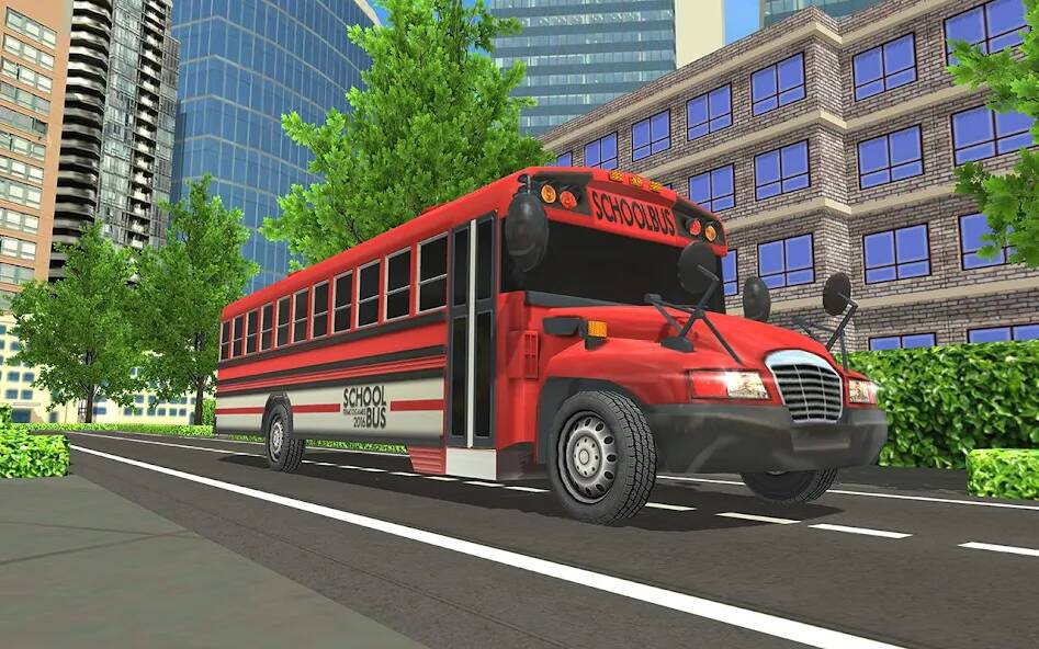 Скачать School Bus Driving Game (Взлом на деньги) версия 1.2.2 apk на Андроид