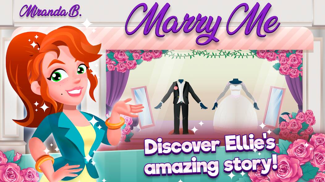 Скачать Ellie's Wedding: Dress Shop (Взлом открыто все) версия 1.7.3 apk на Андроид