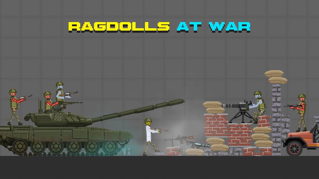 Скачать Ragdoll Playground (Взлом открыто все) версия 2.5.2 apk на Андроид
