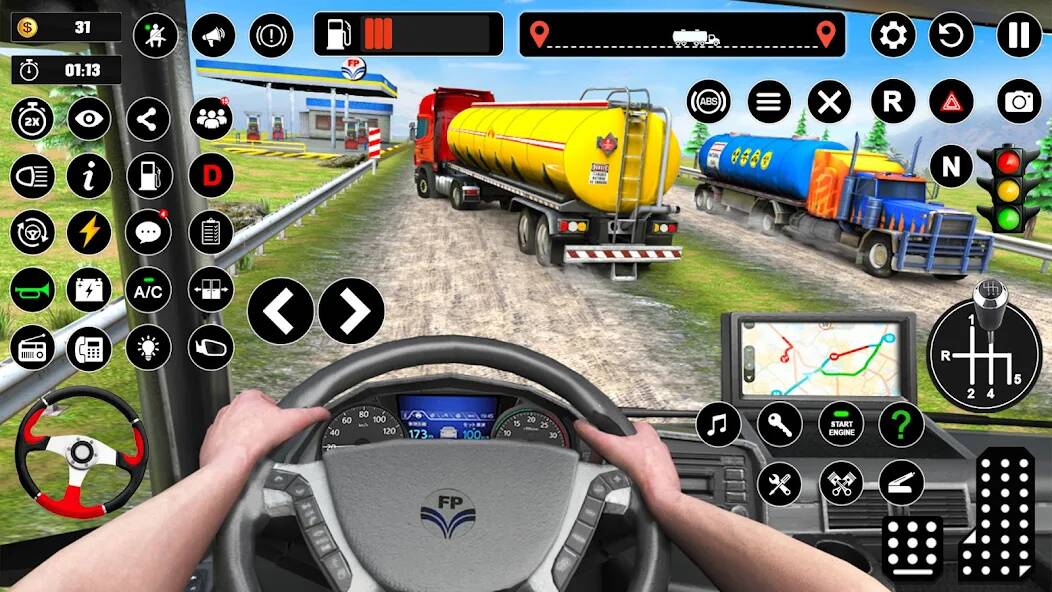 Скачать вождение грузовика офлайн игры (Взлом открыто все) версия 0.7.2 apk на Андроид