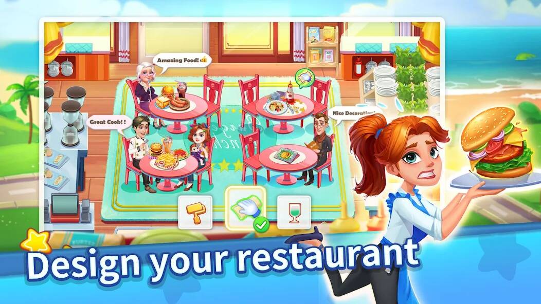 Скачать Cooking Master - Ресторан игра (Взлом на монеты) версия 0.9.7 apk на Андроид