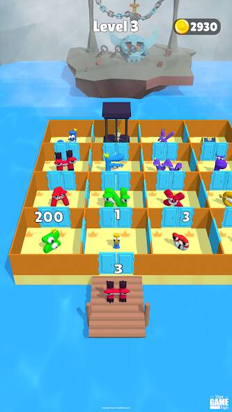 Скачать Alphabet Battle: Room Maze (Взлом открыто все) версия 1.4.8 apk на Андроид