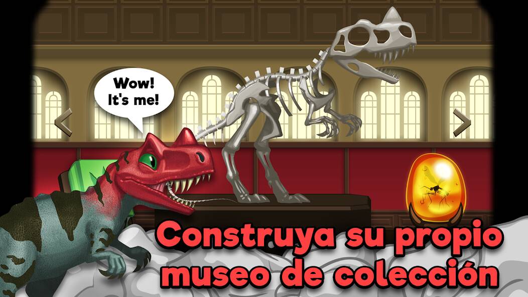 Скачать Dino Quest: Игры динозавров (Взлом на деньги) версия 2.8.6 apk на Андроид