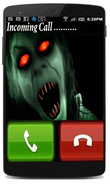 Скачать Ghost Call (Prank) (Взлом на монеты) версия 1.1.7 apk на Андроид