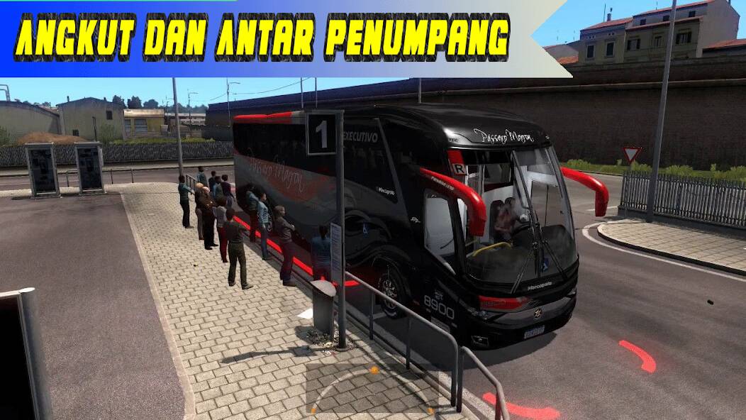 Скачать Bus Telolet Basuri Nusantara (Взлом на деньги) версия 0.4.5 apk на Андроид