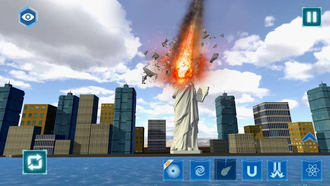 Скачать City Smash: Destroy the City (Взлом на монеты) версия 2.1.1 apk на Андроид
