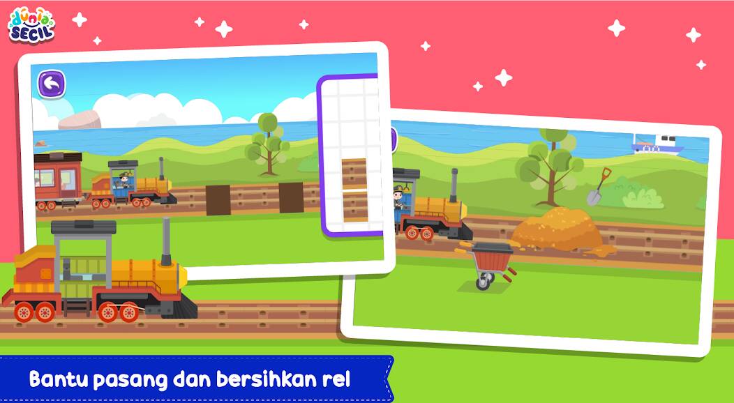 Скачать Kereta Api Dunia Secil (Взлом на монеты) версия 0.4.1 apk на Андроид