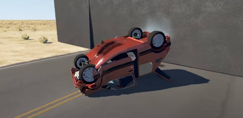 Скачать симулятор автокатастрофы (Взлом на деньги) версия 1.3.6 apk на Андроид
