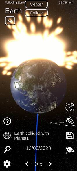 Скачать Симулятор Солнечной системы (Взлом на монеты) версия 0.1.5 apk на Андроид