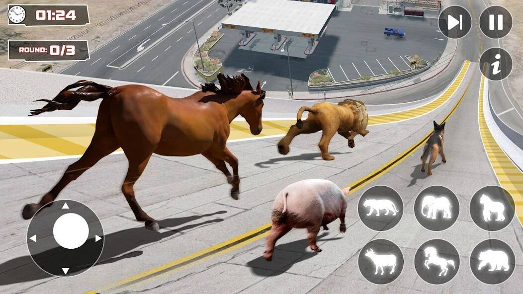 Скачать GT Animal 3D: Racing Game (Взлом открыто все) версия 1.7.3 apk на Андроид