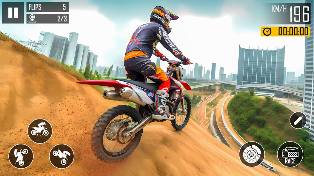 Скачать Ultimate Bike Stunt: Bike Game (Взлом на монеты) версия 1.5.2 apk на Андроид