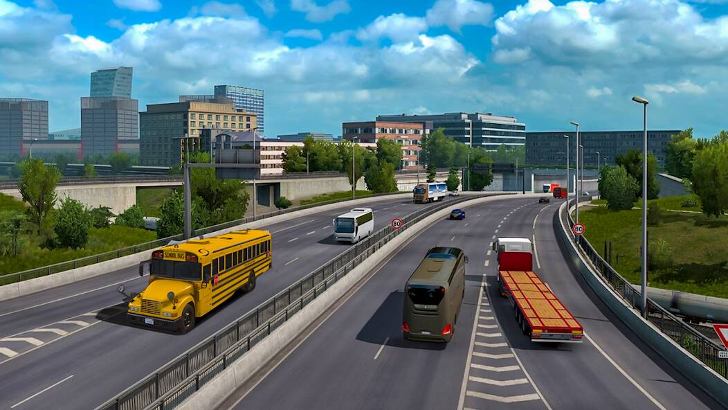 Скачать School Bus Transport Simulator (Взлом открыто все) версия 2.1.1 apk на Андроид